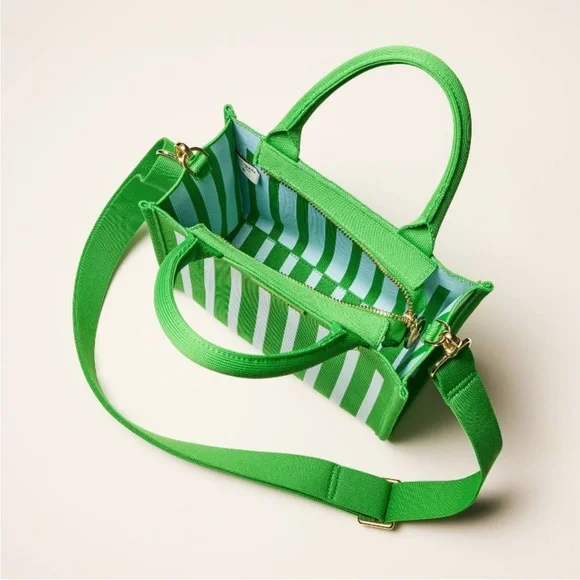 kate spade new york x Target Stripe Knit Crossbody Bag - Picture 3 of 13